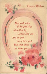 Sincere Wishes Postcard