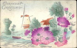 Birthday Greeting Postcard