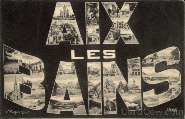 Greetings from Aix-les-Bains France