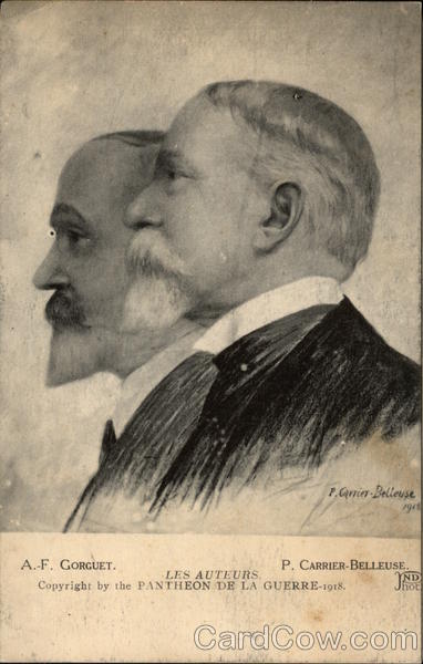 A. F. Gorguet - Les Auteurs Pierre Carrier-Belleuse