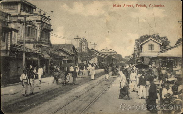 Main Street - Pettah Colombo Sri Lanka Southeast Asia