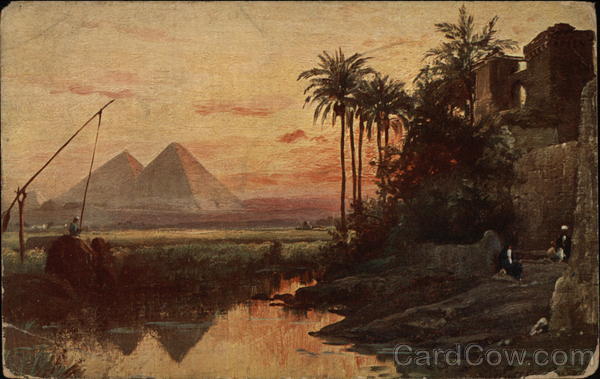 The Pyramids Giza Egypt Africa