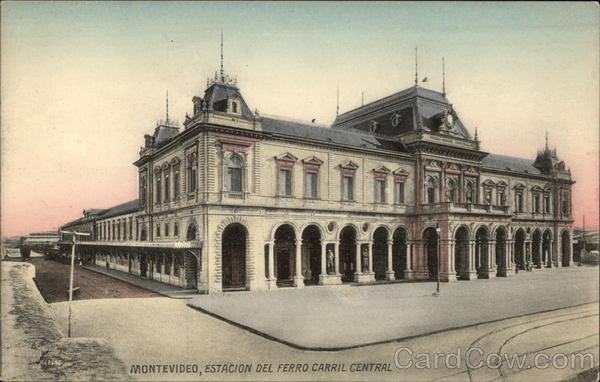 Estacion del Ferro Carril Central Montevideo Uruguay