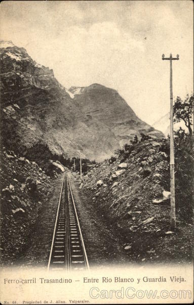 Trans-Andean Railroad Rio Blanco Peru