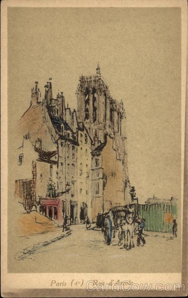 Rue d'Arcole Paris France