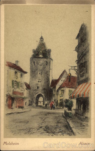 Street Scene Molsheim France