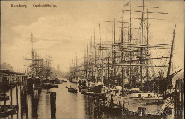 Segelschiffhafen Hamburg Germany