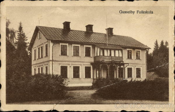 Folkskola Gusselby Sweden