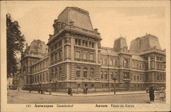 101. Antwerpen - Gerechtshof / Anvers - Palais de Justice Belgium