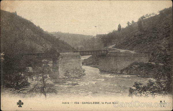 Le Pont Noir Gargilesse France