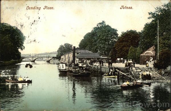 View of Landing Place Totnes England