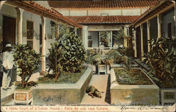 Court of a Cuban House