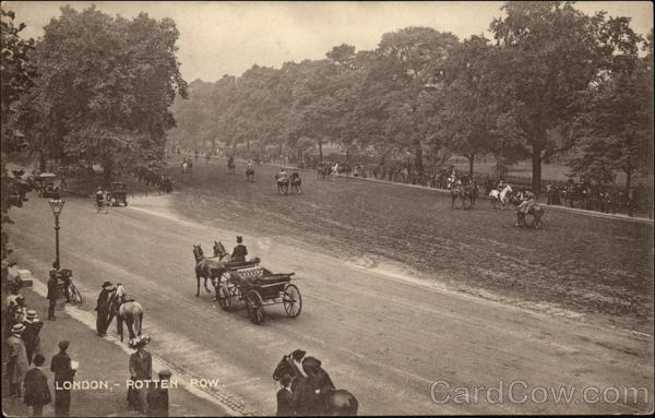 Rotten Row, Hyde Park London England