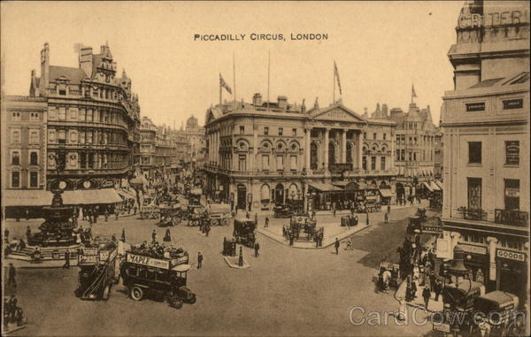 Piccadilly Circus London England