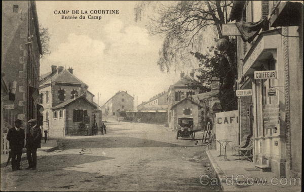 Camp de La Courtine - Entrance to Camp France