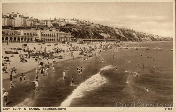 East Cliff & Sands Bournemouth England Dorset