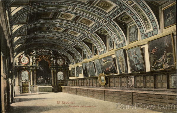 Sacristia - El Escorial Monastery San Lorenzo de El Escorial Spain