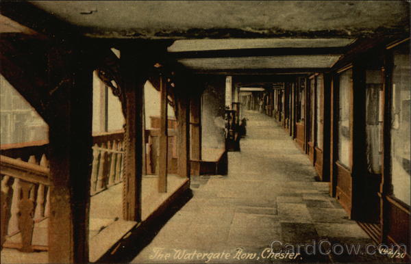 The Watergate Row Chester England Cheshire