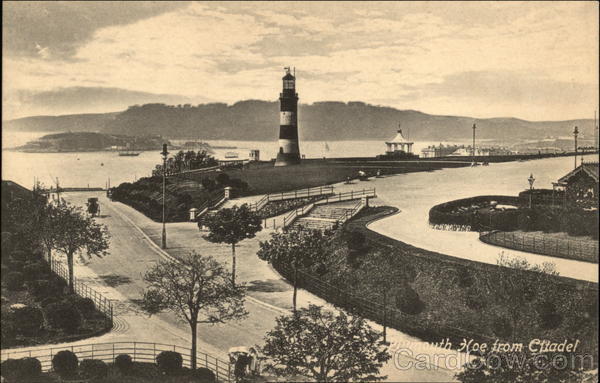 Plymouth Hoe from Citadel England Devon