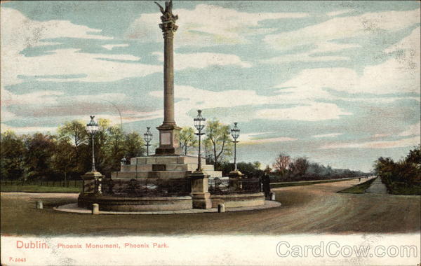 Phoenix Park - Phoenix Monument Dublin Ireland