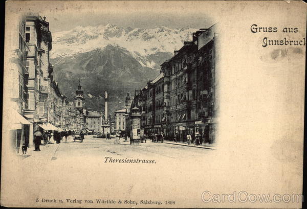 Theresienstrasse Innsbruck Austria