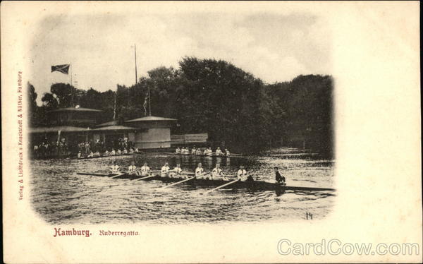 Rowing Regatta Hamburg Germany