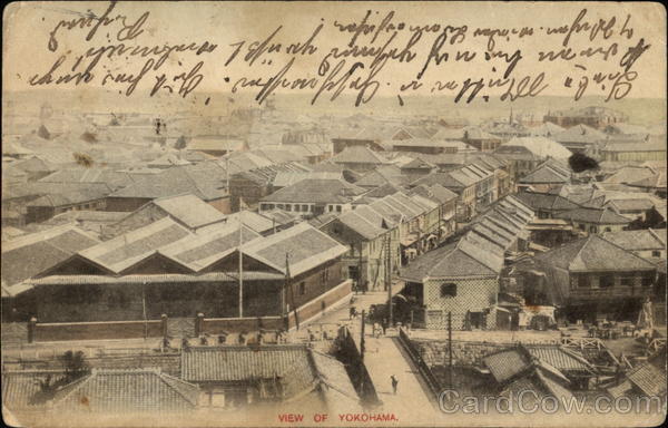 View of City Yokohama Japan