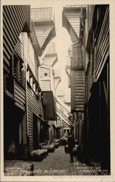 Bredsgaarden paa Tyskebryggen Bergen Norway