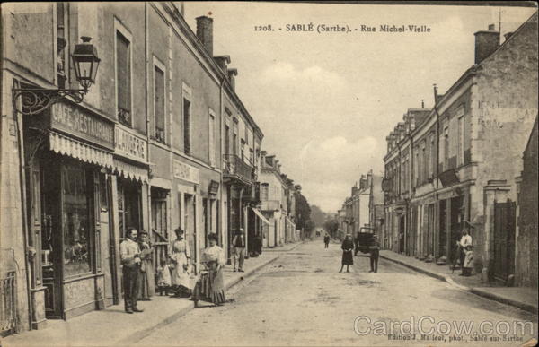 Rue Michel-Vielle Sable France