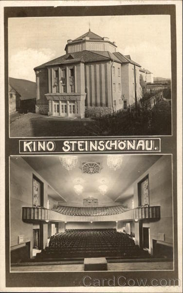 Kino - Cinema Steinschonau Czech Republic Eastern Europe