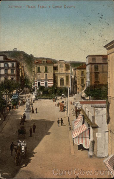 Piazza Tasso e Corso Duomo Sorrento, Italy