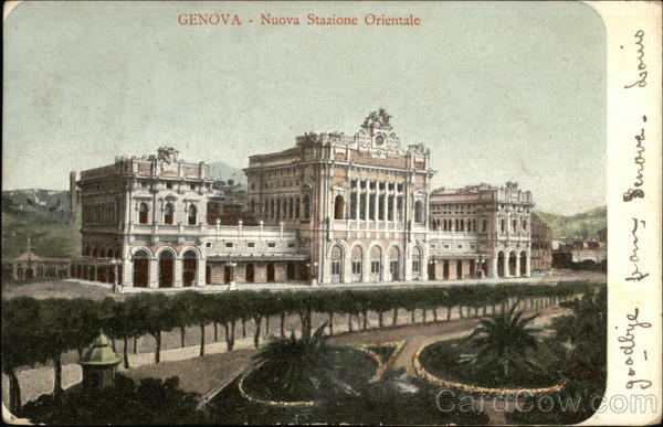 Nuova Stazione Orientale Genoa Italy
