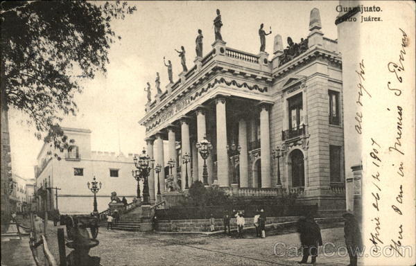 Teatro Juárez Guanajuato Mexico