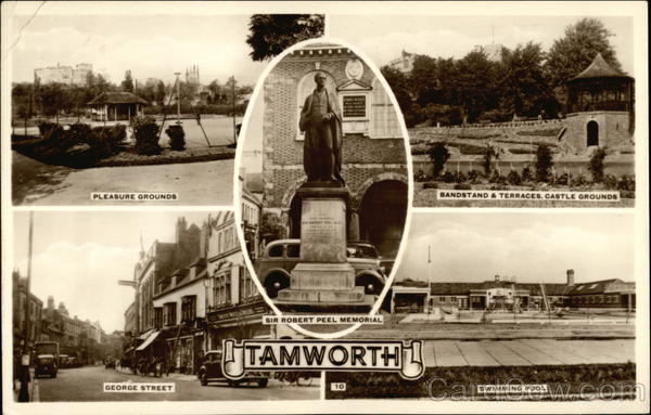 Views of Tamworth England