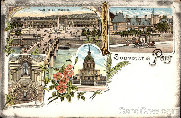 Souvenir de Paris France