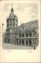 Rathaus Cologne, Germany Postcard Postcard
