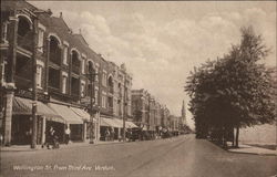 Wellington Street from Third Avenue Verdun, QC Canada Quebec Postcard Postcard