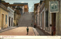 Calle del Padre Pico Postcard