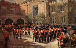 Changing Guard at St. James Palace Postcard