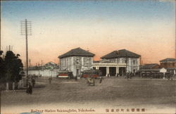 Railway Station Sakuragicho Postcard