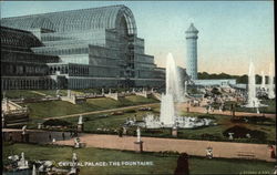 Crystal Palace - The Fountains Postcard