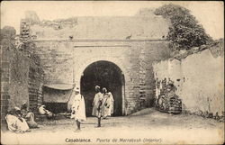 Puerta de Marrakesh - Interior Postcard