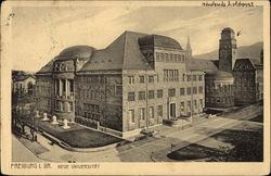 New University Freiburg, Germany Postcard Postcard