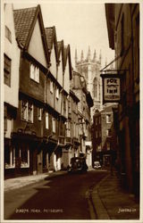 Petergate York, England Yorkshire Postcard Postcard