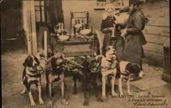 A Flemish Milkmaid Postcard