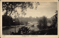 Avenida Alvear Postcard