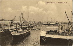 Darsena Montevideo, Uruguay Postcard Postcard