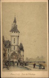 Tour de l'Horloge Postcard