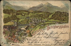 Gruss aus Berchtesgaden Germany Postcard Postcard
