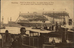 Blohm & Voss Shipyard Postcard